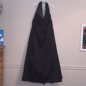 Plus Size Black Ballgown